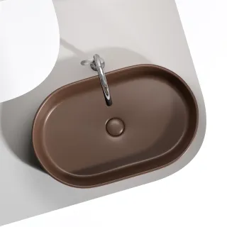 Раковина Ceramica Nova Element CN6048MDB 60см тёмно-коричневый матовый